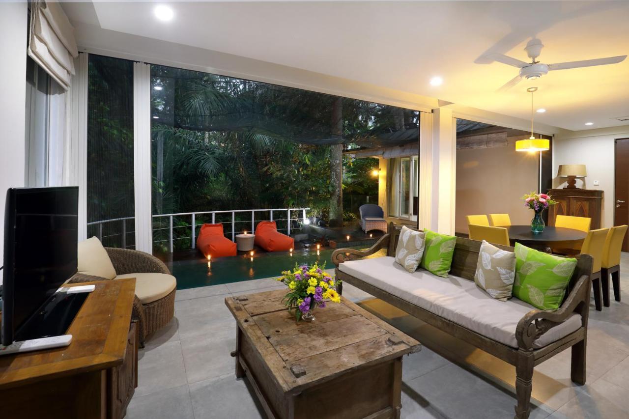Waterfall Villa Ubud Exterior foto